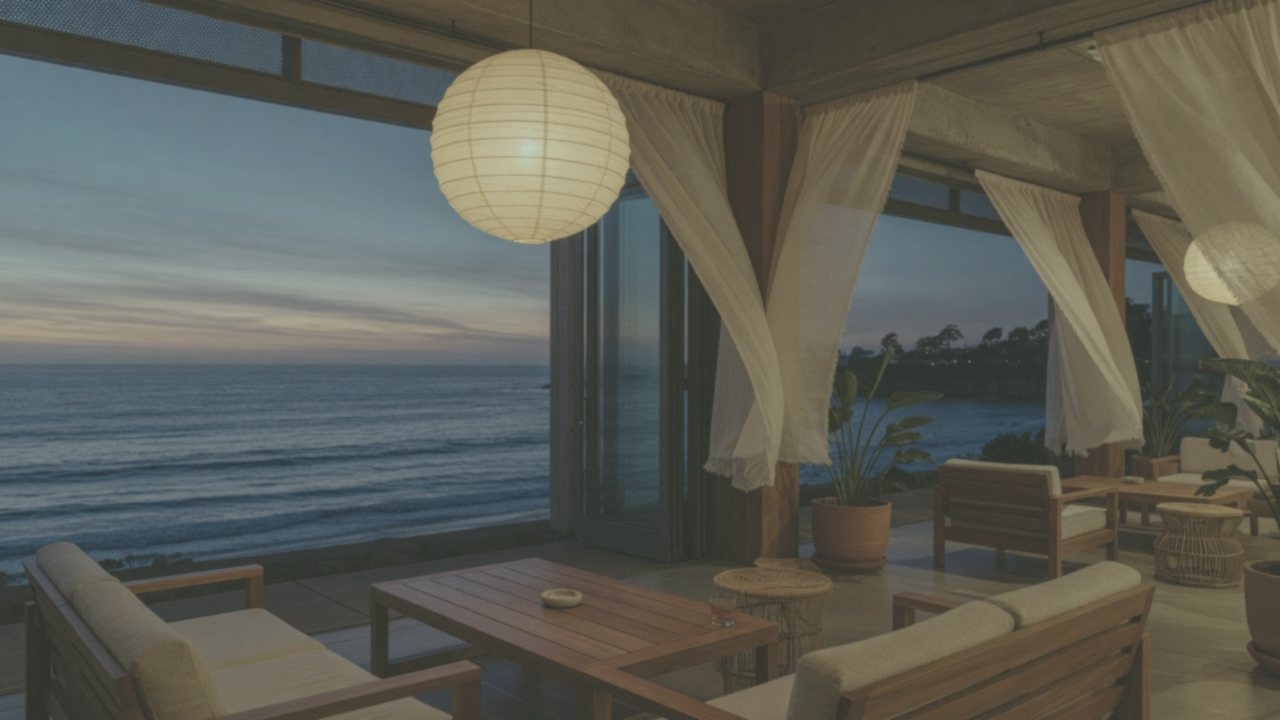 Hospitality interior, before retouch